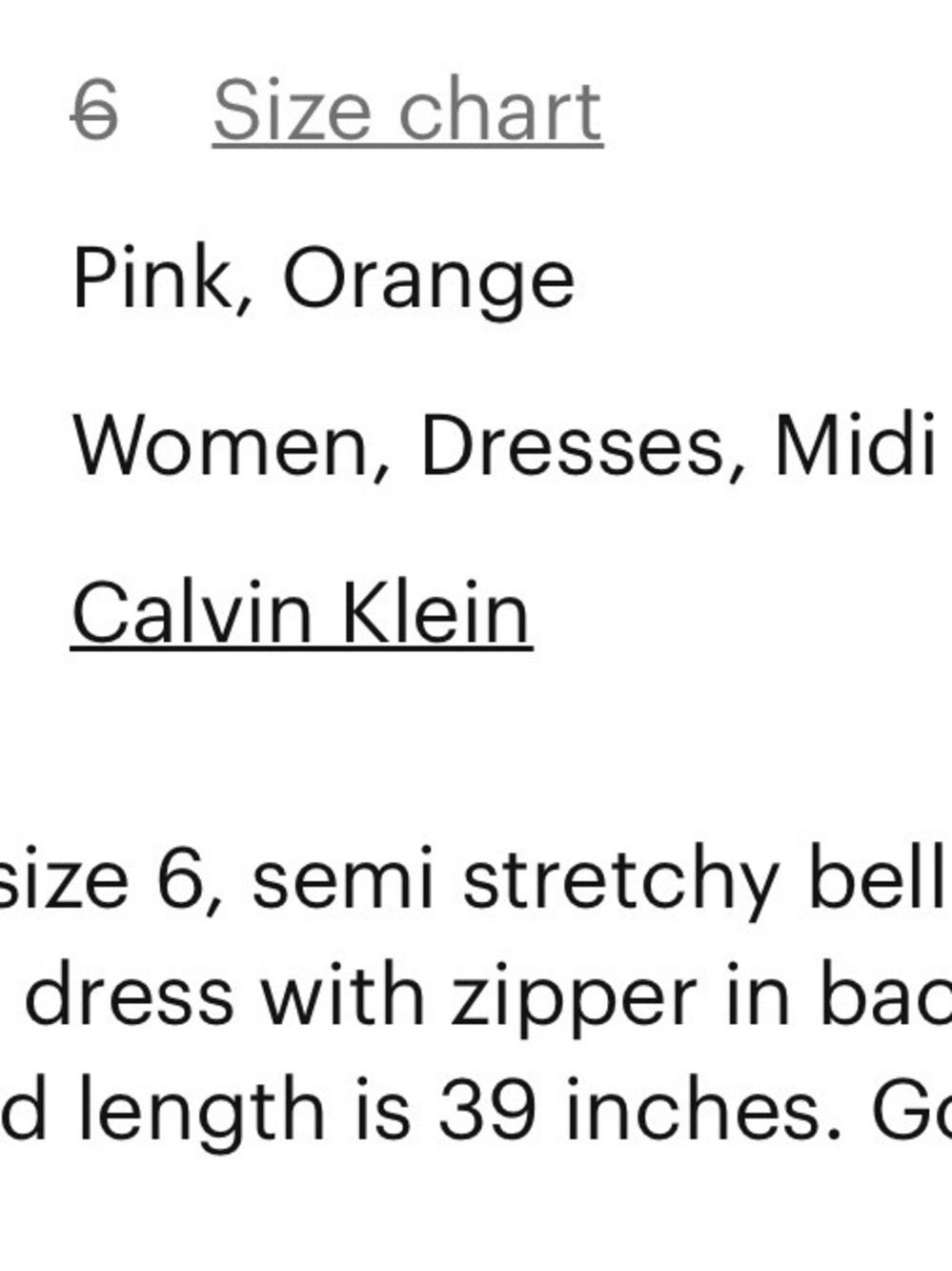 🔥 SIZE 6 CALVIN KLEIN DRESS BUNDLE  - 8 Dresses🔥 - Picture 11 of 11